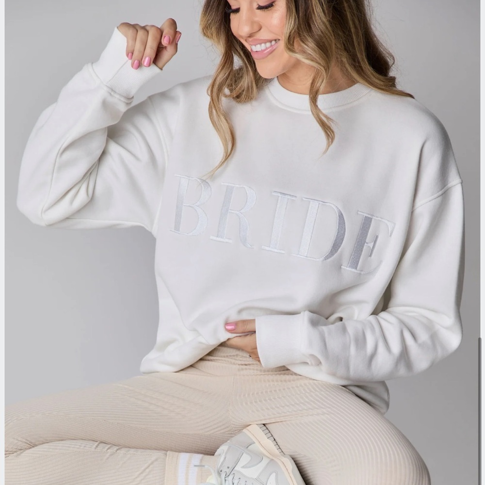 White Crew Neck Sweater